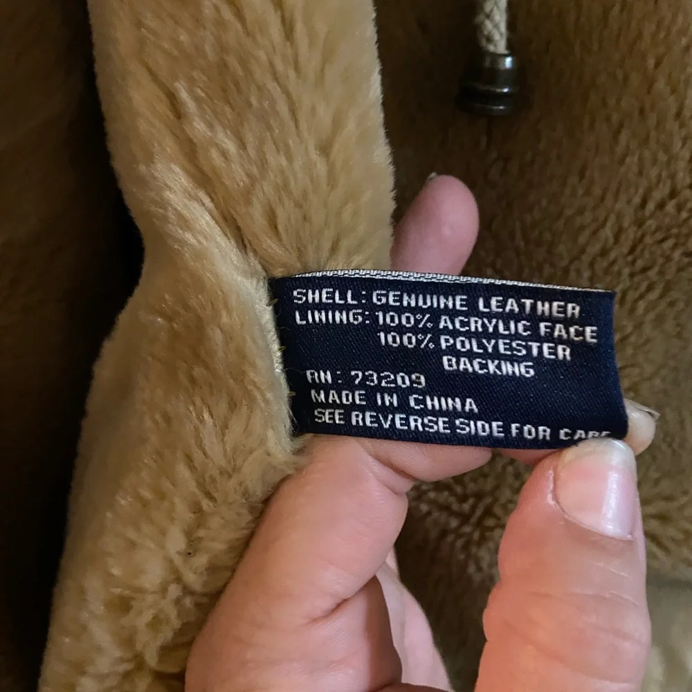 J.G. Hook leather coat - Picture 2 of 10
